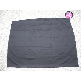 Slimpact Skirt Built in Shapewear Womens Plus Size 4X Black Panel Skirt NWT