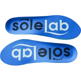 Sole Lab Orthotic Insole Full length With Arch Support Inserts For Flat Feet, Heel Pain Metatarsal Pad Plantar Fasciitis Design For Men And Women (3-4.5)