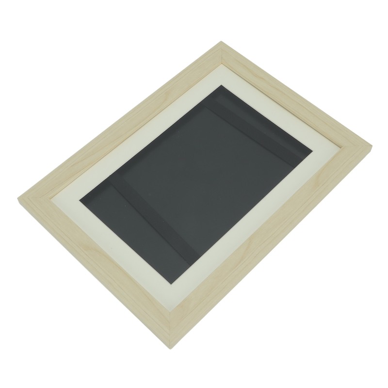 Kids Art Frame Composite Wood Front Opening Changeable Magnetic Picture