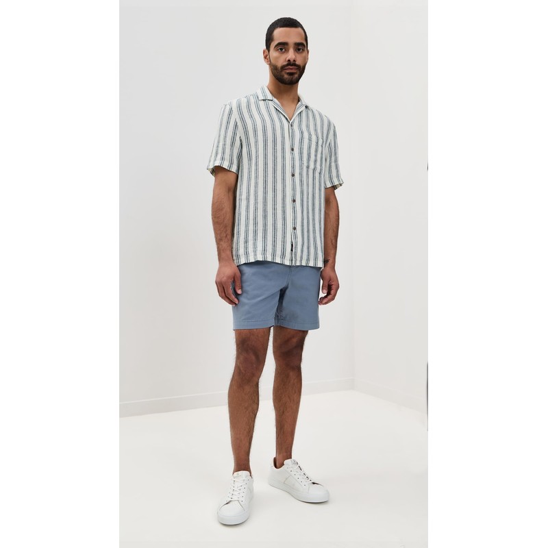 Faherty Men's Essential Drawstring Shorts, Flintstone, Blue, L