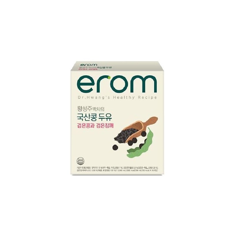 Irom 이롬 황성주 국산콩 두유 호두와 아몬드 190ml 32개 Irom