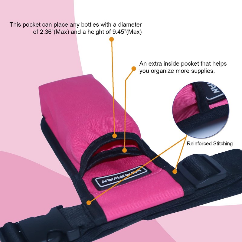 WEARWAN Funda de aceite de masaje, ajustable y duradera, suministros