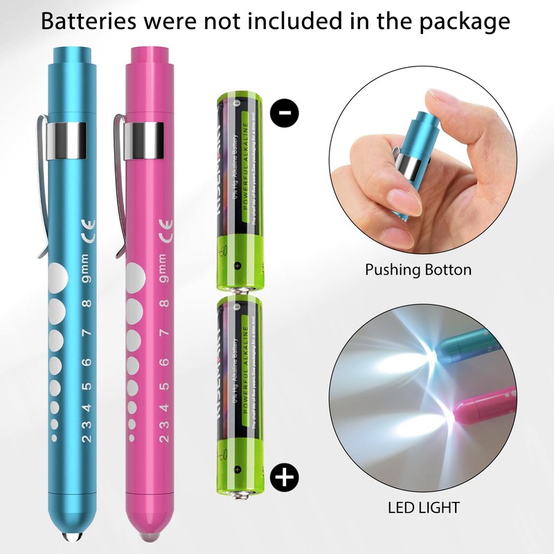 RISEMART Pupil Light, Diagnostic Light, Nurse Emergency Service Accessories with