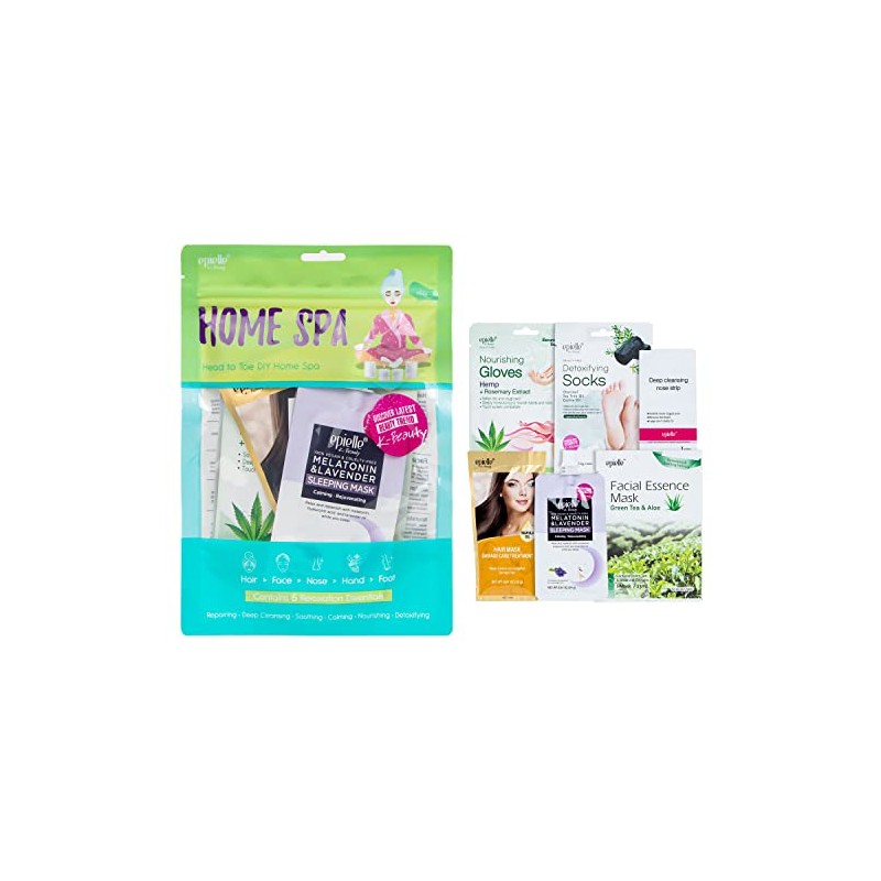 Epielle Home Spa Kit - At-Home Relaxation Essentials for Radiant