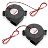 Wathai 5015 Blower Fan 12V, Ball Bearing DIY Brushless Cooling