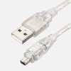 USB Male to IEEE 1394 4Pin Male iLink Mini DV