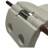 X3 Roller Door auto Lock Locking Straps,Clips,Brackets. Fits 77mm slats