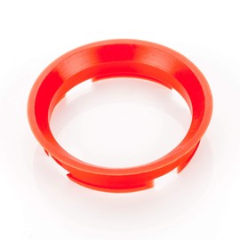 LST 4x Zentrier Ringe Rot für Alufelgen Radnabe Ø 57,1 mm - Ø 63,4 mm