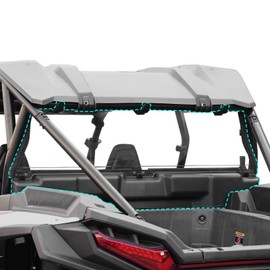 HAKA TOUGH Rear Windshield for Polaris RZR XP 1000 Accessories 2024, Hard-coated Windshield for 24 RZR 1000 XP Window
