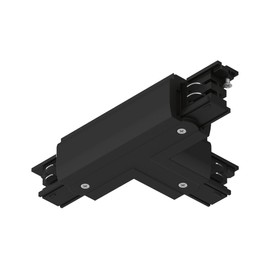 Paulmann ProRail3 91380 Rail System Connector T-Piece Left 167.5 x 101 mm Max. 3.680 W Black Rail Systems Ceiling Rail Metal, Plastic