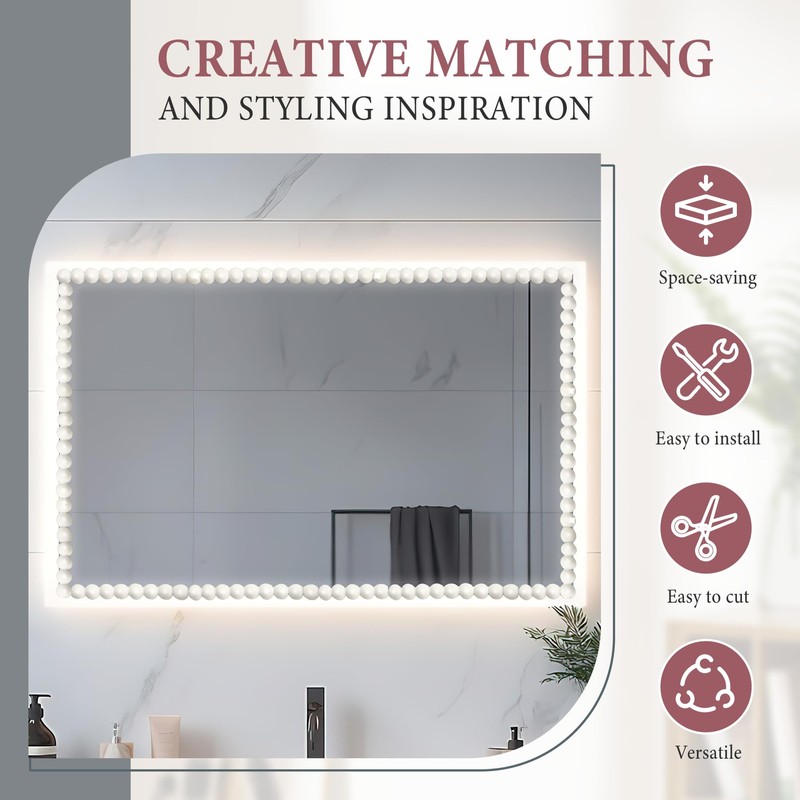 10FT Flexible Molding Trim Peel and Stick for Walls Decorative,DIY