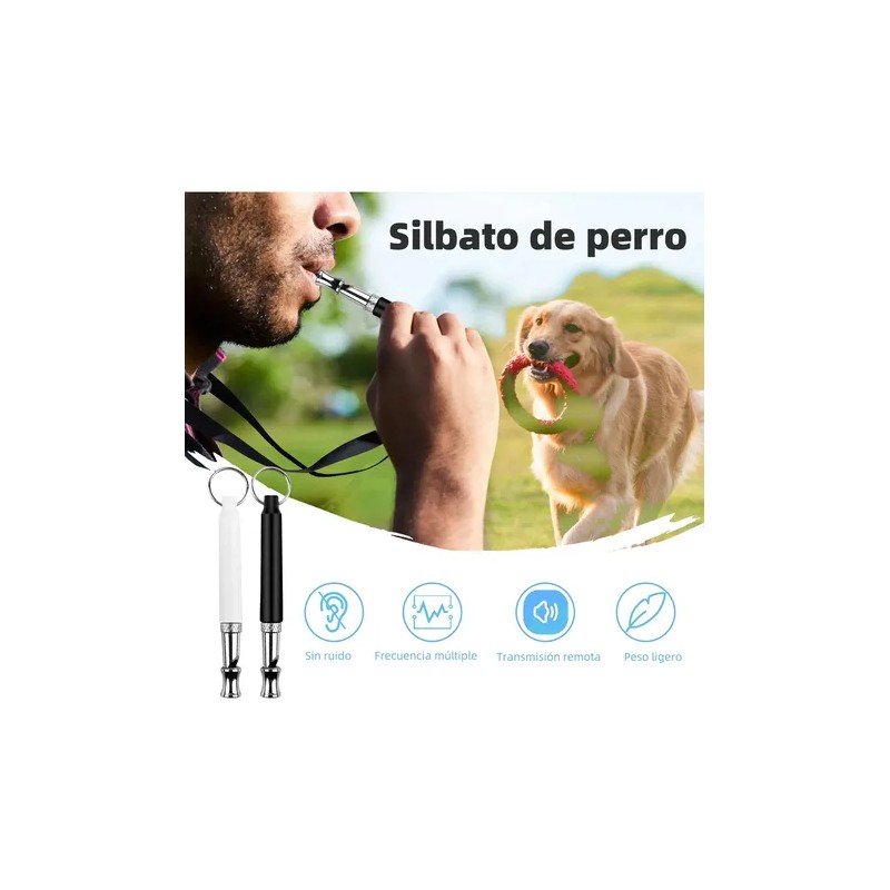 2pzs Silbatos Perros Para Dejar De Ladrar Y Adiestramiento