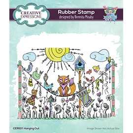 Bonnita Moaby - Hanging Out - Rubber Stamp