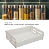 Wall Mounted Spice Rack Nordic Style Large Capacity Space Saving