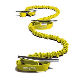 Boat Lines & Dock Ties Extra Long Dock Tie Combo 3 Loop Bungee Tether (Yellow, 5 Feet)