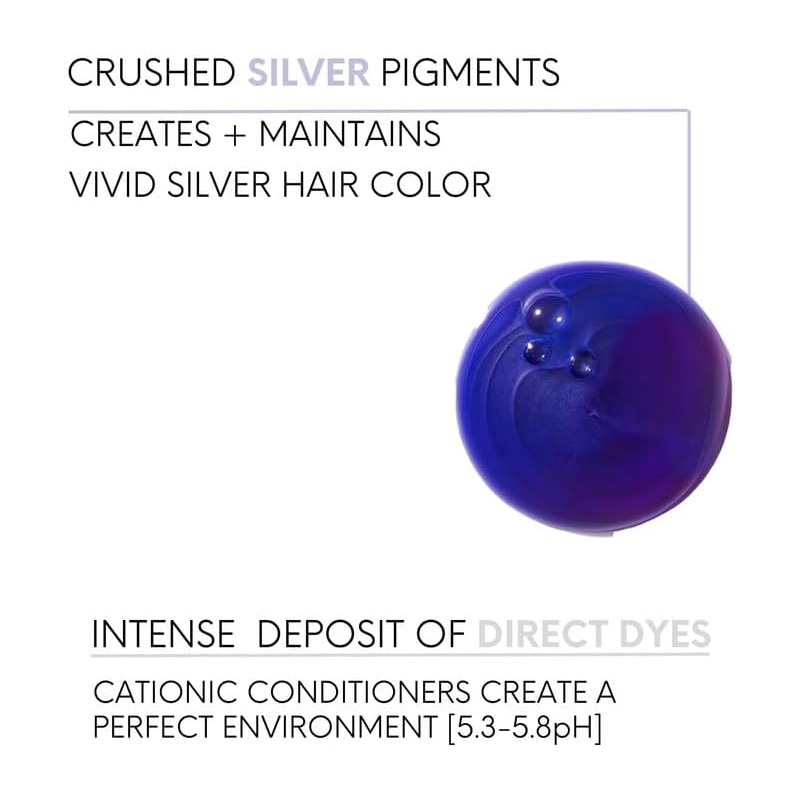 Watercolors Champú de color intenso 8.5 oz (plata)