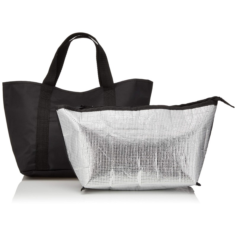 KWW2 Washable Insulated Lunch Bag, Large, Carefully Selected