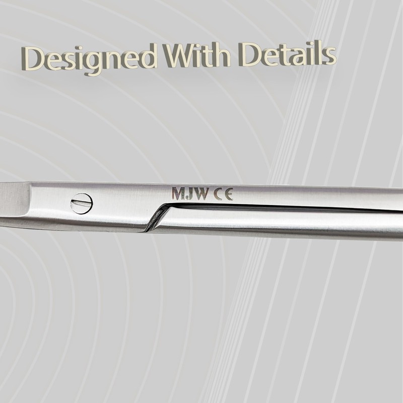 MJW Professional Iris Scissors Made of Stainless Steel Used as