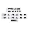 5Pc 2019-2022 Blazer Premier AWD Emblem 3D Badge Letter Nameplate