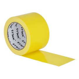 3" x 25 yd 7.5 Mil Thick Yellow Duct Tape PE Coated Weather Resistant (2.83 in 72MM)