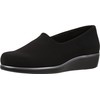 SAS Bliss Slip On Comfort Wedge Black 9 W -