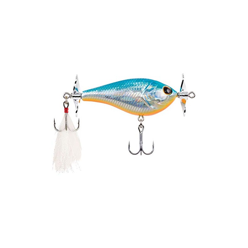 Berkley Spin Bomb Fishing Bait 60, 2/5 oz, Orange Blue,