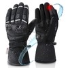 Grapelet Motorcycle Gloves Winter, Windproof Waterproof Motorcycle Gloves for Men,