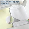 Affrolling 1 Pack Carbonless Lab Notebook Carbon Copy 8.5'' x