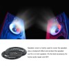 sourcing map 2 Pcs 2inch Black Speaker Grill Mesh Plastic