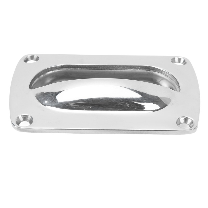 Flush Pull Handle Marine Grade Stainless Steel Mirror Polishing Recessed