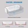 J-FAMILY 14.5'' x 10.6'' Bathroom Small Vessel Sink Above Counter
