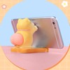 Cute Cat Cellphone Holder Resin Mini Portable Mobile Phone Stand