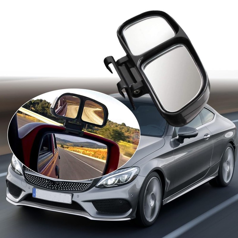 Riloer Blind Spot Mirrors, Adjustable Car Auxiliary Universal Wide Angle