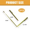 EUYKQNOI Pack of 2 Copper Dowsing Rods, Diving Sticks for