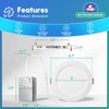FREELICHT 1 Pack 6 Inch 5CCT Ultra-Thin LED Recessed Ceiling
