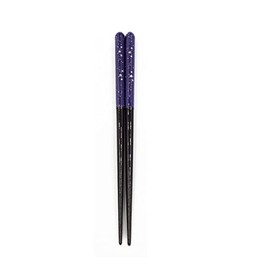 Himawarido Ichiban Star Chopsticks for Kids, 7.1 inches (18 cm), Dishwasher Safe (Purple (Star))