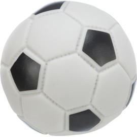 TRIXIE Hundefußball, 3436, Vinyl, ø 10cm, mit Sound, grau/schwarz