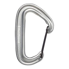 Black Diamond MiniWire Carabiner Light Gray, One Size