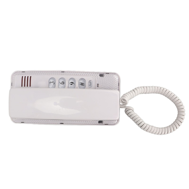 KXT‑438 Wall Mounted Home Phone Corded Telephone with Redial Quick