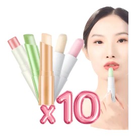 10 Bálsamo Cuidado Facial Labial Hidratante Labios Lip