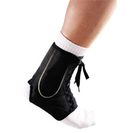 LP Support 787 High Performance Knöchelbandage mit Stabilisierungsstreben - Knöchelstütze Sport, Größe:XL, Farbe:schwarz