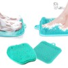 Foot Wash Pad Grinding Removal Foot Wipe Foot Wash Mat Brush square (color random)