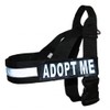 Adopt ME Nylon Strap Service Dog Harness No Pull Guide