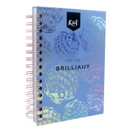 Libreta Norma Kiut Francesa 160 Hojas Rayas Pasta Dura