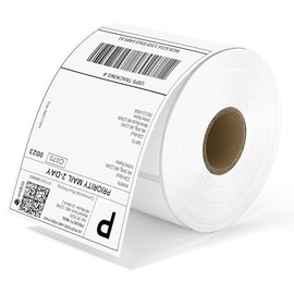Thermal Direct Shipping Labels, 15.78" x 23.62" (40mm x 60mm) Labels for Thermal Printer, 250 Sheets/5 Rolls