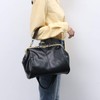 TENDYCOCO Shoulder bag Kiss Lock shoulder bag PU leather handbag