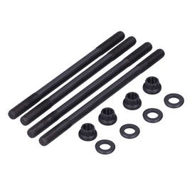 Motorcycle Cylinder Head Studs Bolts Kit Heavy Duty Fit for Yamaha YFZ450 Carb Models 2004‑2014