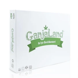 Ganjaland, The Epic Weed Game for Social Gatherings, Weed Board Games for Adults