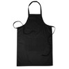 Bronta Mill Plain Unisex Chef Work DIY Apron with Twin