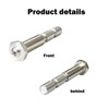 HzdaDeve 0.4 mm Integrated Hardened Steel Nozzles for Kobra 3